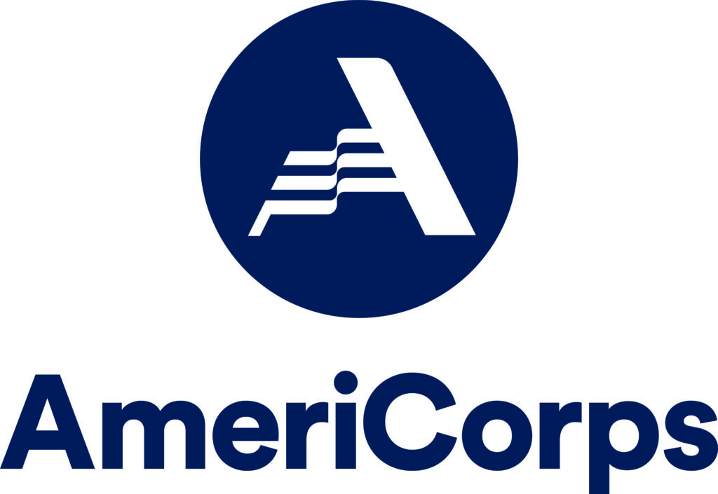 Americorps Seconday logo Navy