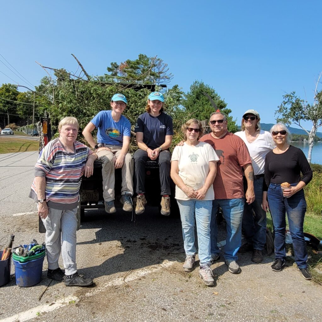 Volunteers from Cunnings Beach work