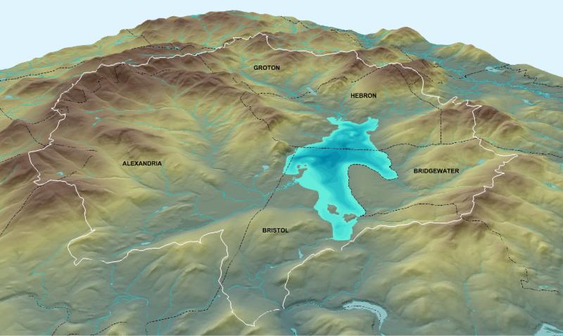 Newfound Lake Watershed 3D